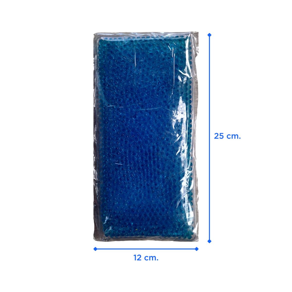 Compresa gel frío/calor 12x25 cm para dolor y rehabilitación