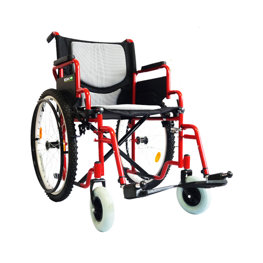 Silla de Ruedas Todo Terreno Eko Mobility más ancha y cómoda