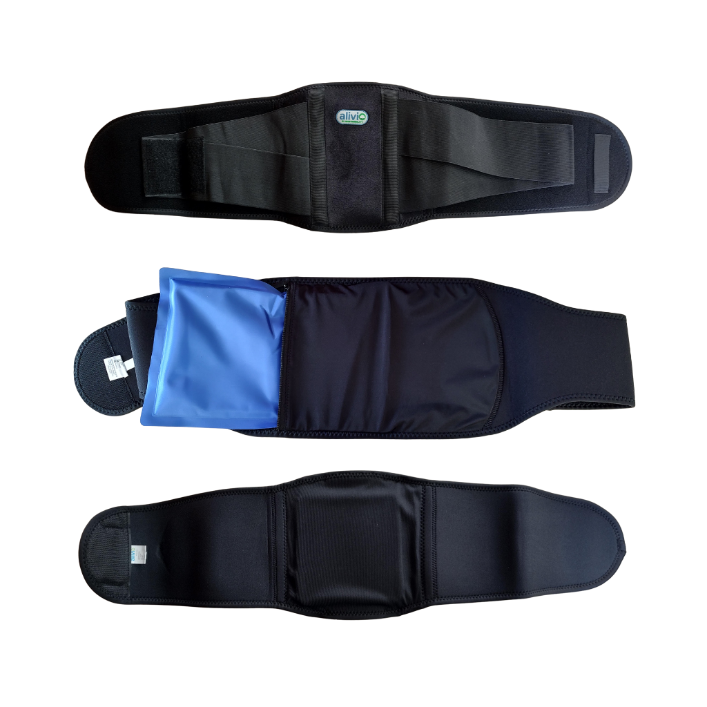 Faja lumbar de neopreno-marca Alivio