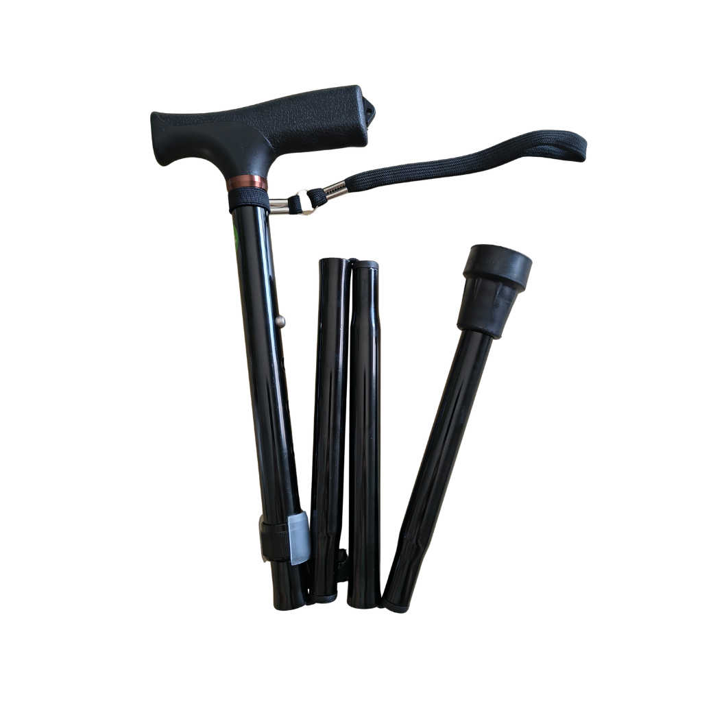 Bastón Plegable Eko Mobility Ajustable Antiderrapante Aluminio