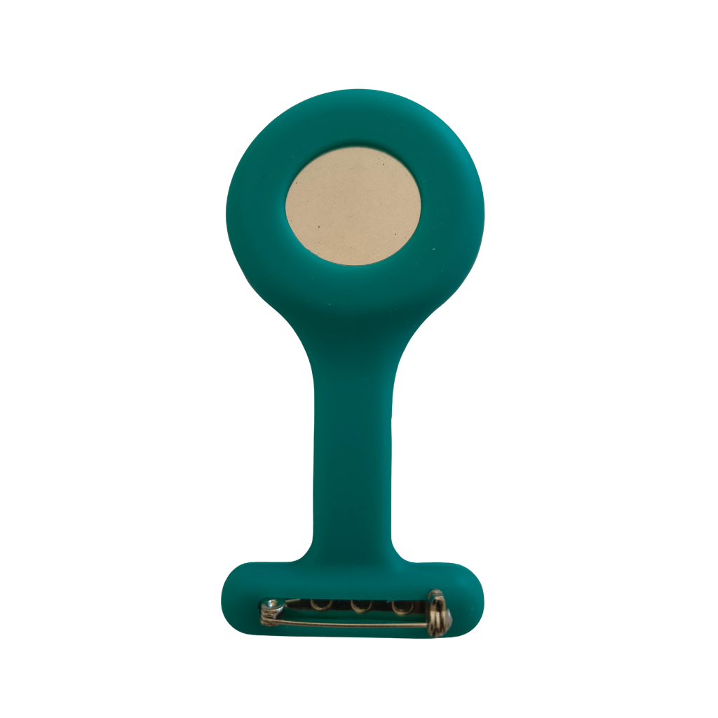 Reloj segundero para enfermería Medimetrics acero solapa