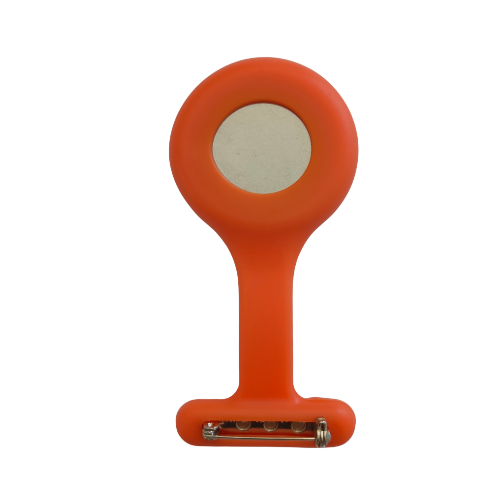 Reloj segundero para enfermería Medimetrics acero solapa