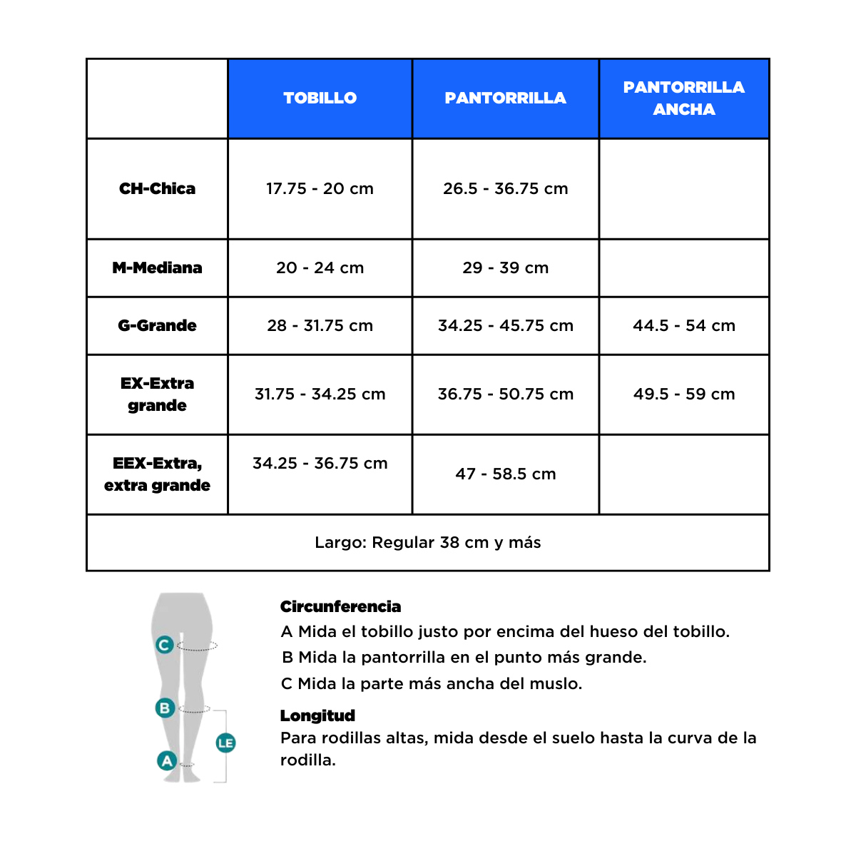 Tobimedias de Compresión Mediana 15-20mmHg 