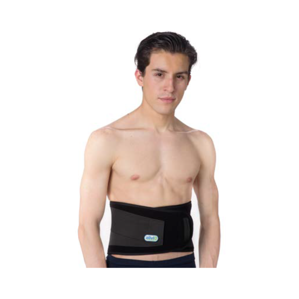 Faja lumbar de neopreno-marca Alivio